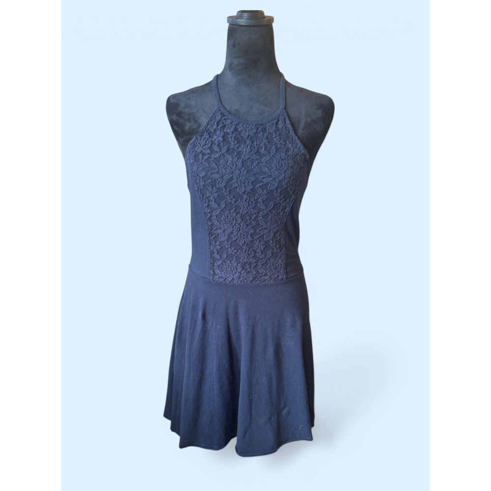 Abercrombie & Fitch Navy Racerback Mini Dress - Size M